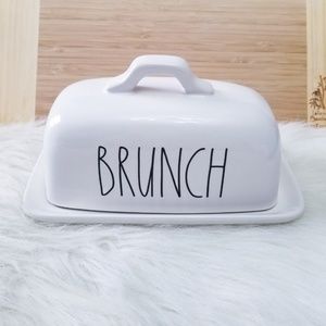NWT Rae Dunn BRUNCH Butter Dish in LL